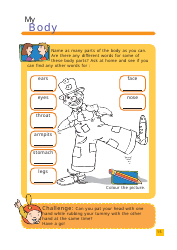All About Me Activity Book, Page 15