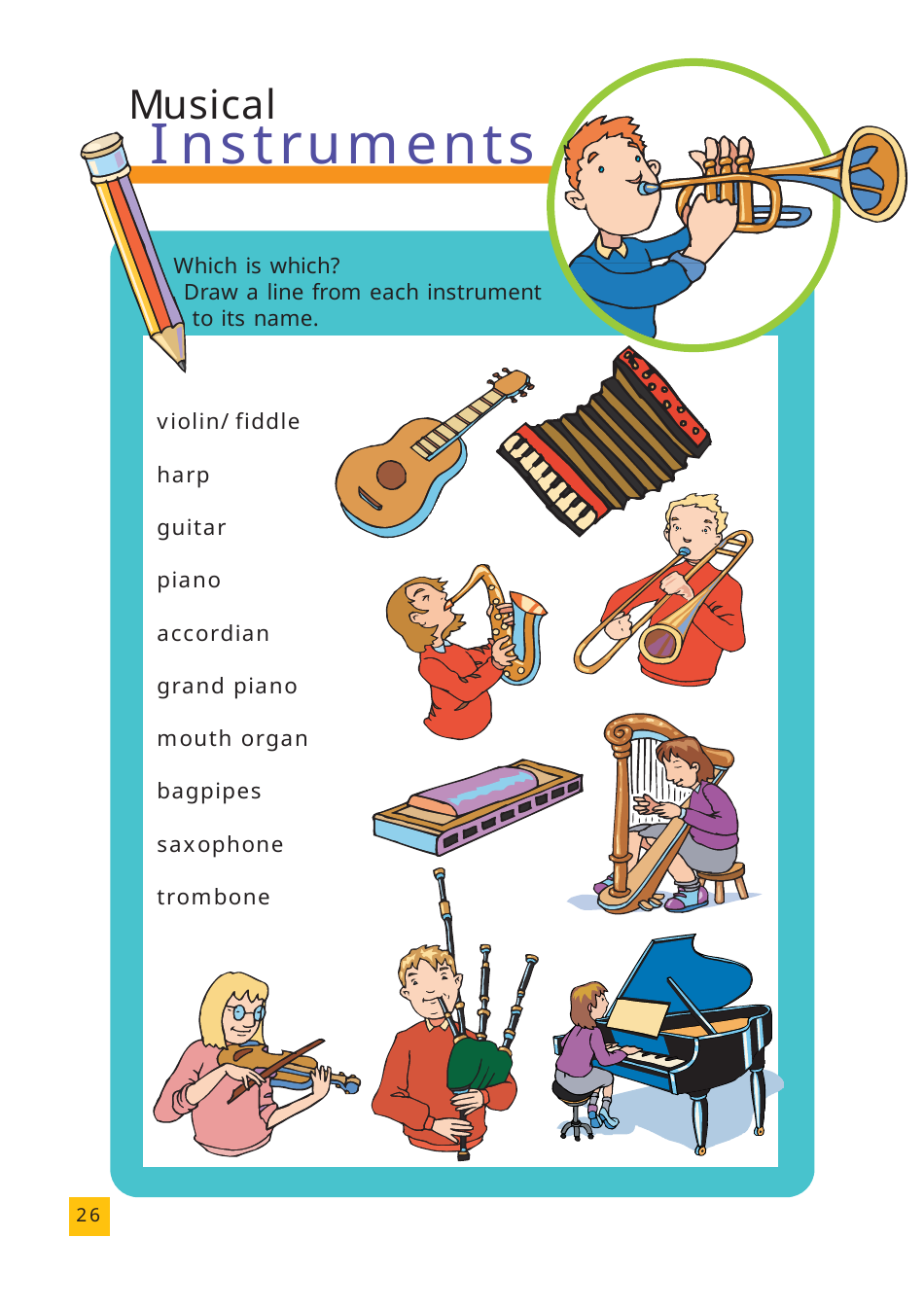 All About Me Activity Book, Page 26