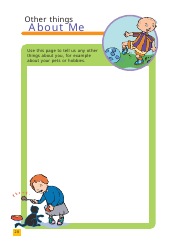 All About Me Activity Book, Page 28