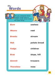 All About Me Activity Book, Page 29