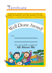 All About Me Activity Book, Page 32