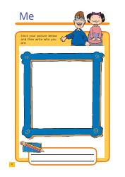All About Me Activity Book, Page 4