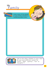 All About Me Activity Book, Page 7