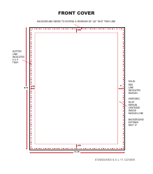 8.5 X 11 Book Cover Template, Page 3
