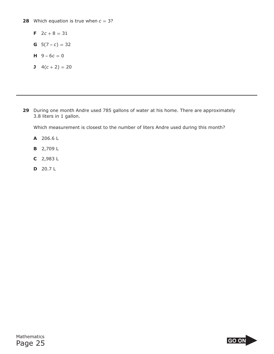 May 2021 Staar Grade 7 Mathematics Reference Materials - Texas, Page 25