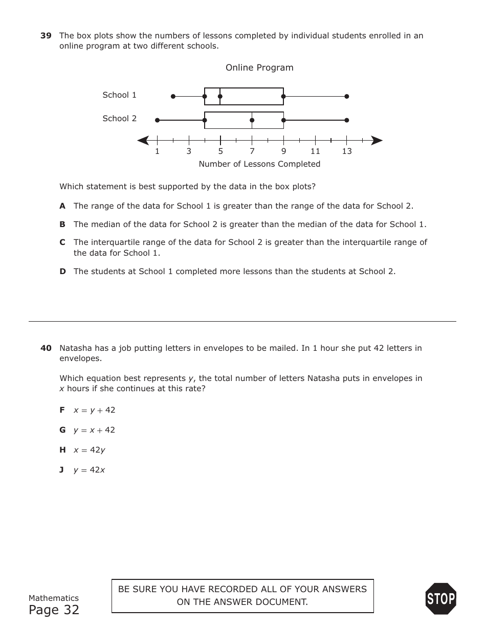 Texas may 2021 staar grade 7 mathematics reference materials fill out