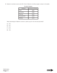 May 2021 Staar Grade 7 Mathematics Reference Materials - Texas, Page 9