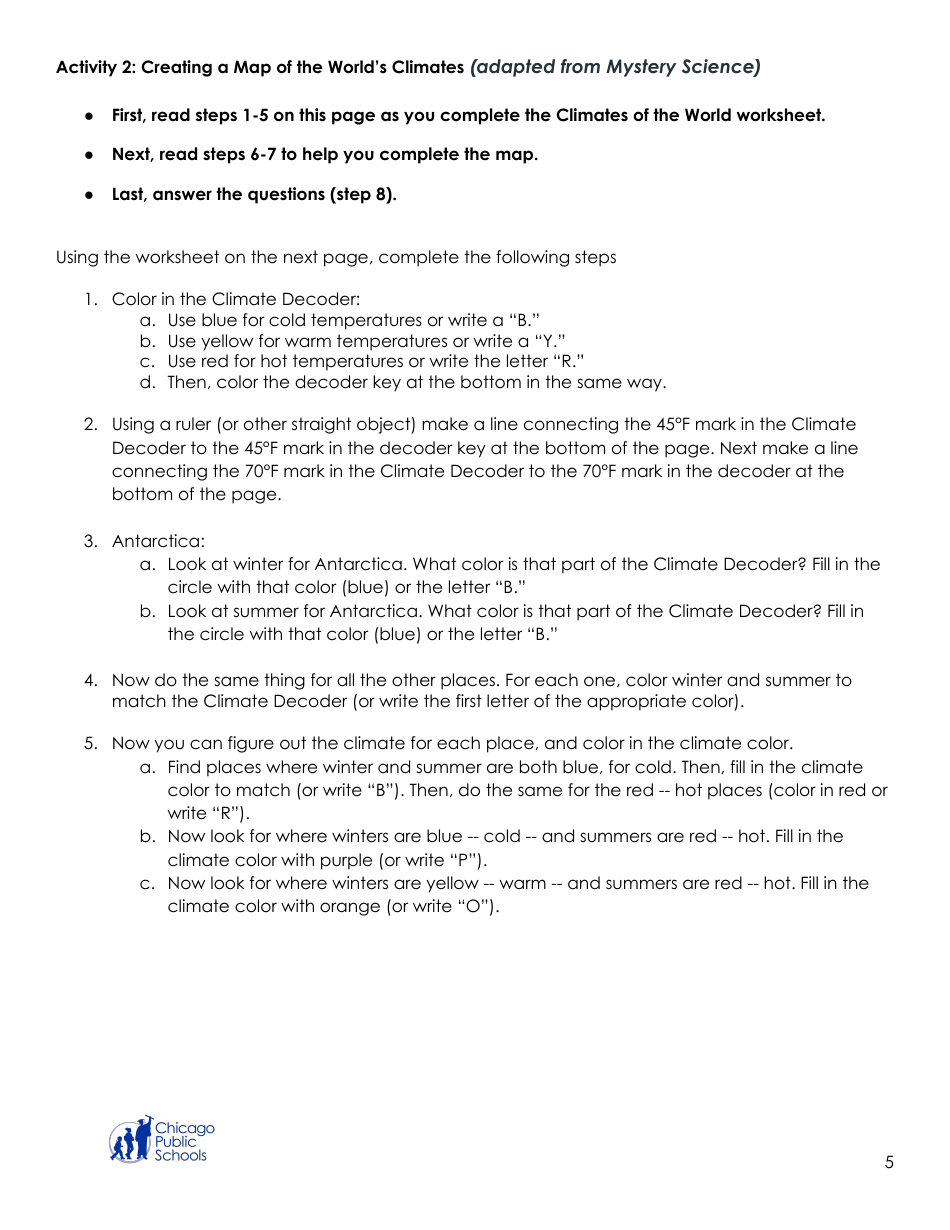 Grades 3-5 Resource Packet, Page 6