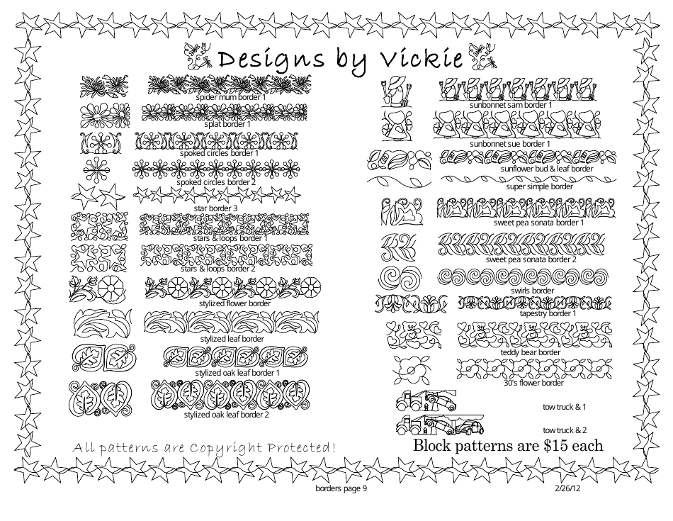 Border Design Templates, Page 9