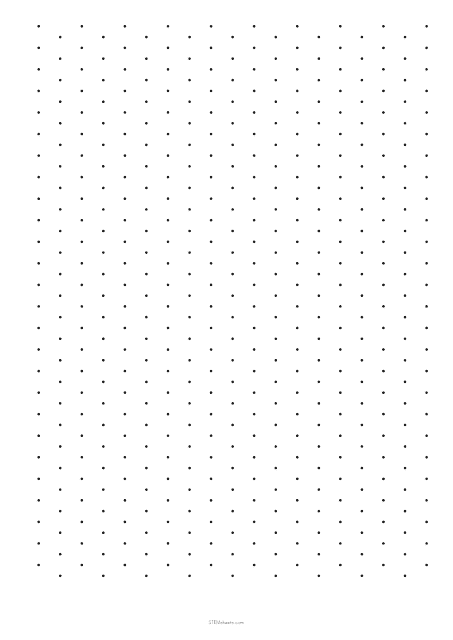 Isometric Dot Paper - Stem Sheets