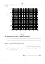 Cambridge International Examinations: Physical Science Paper 2 (Core), Page 18
