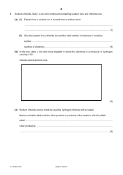 Cambridge International Examinations: Physical Science Paper 2 (Core), Page 8