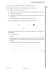 University of Cambridge International Examinations: Biology Paper 3 Practical Test, Page 2