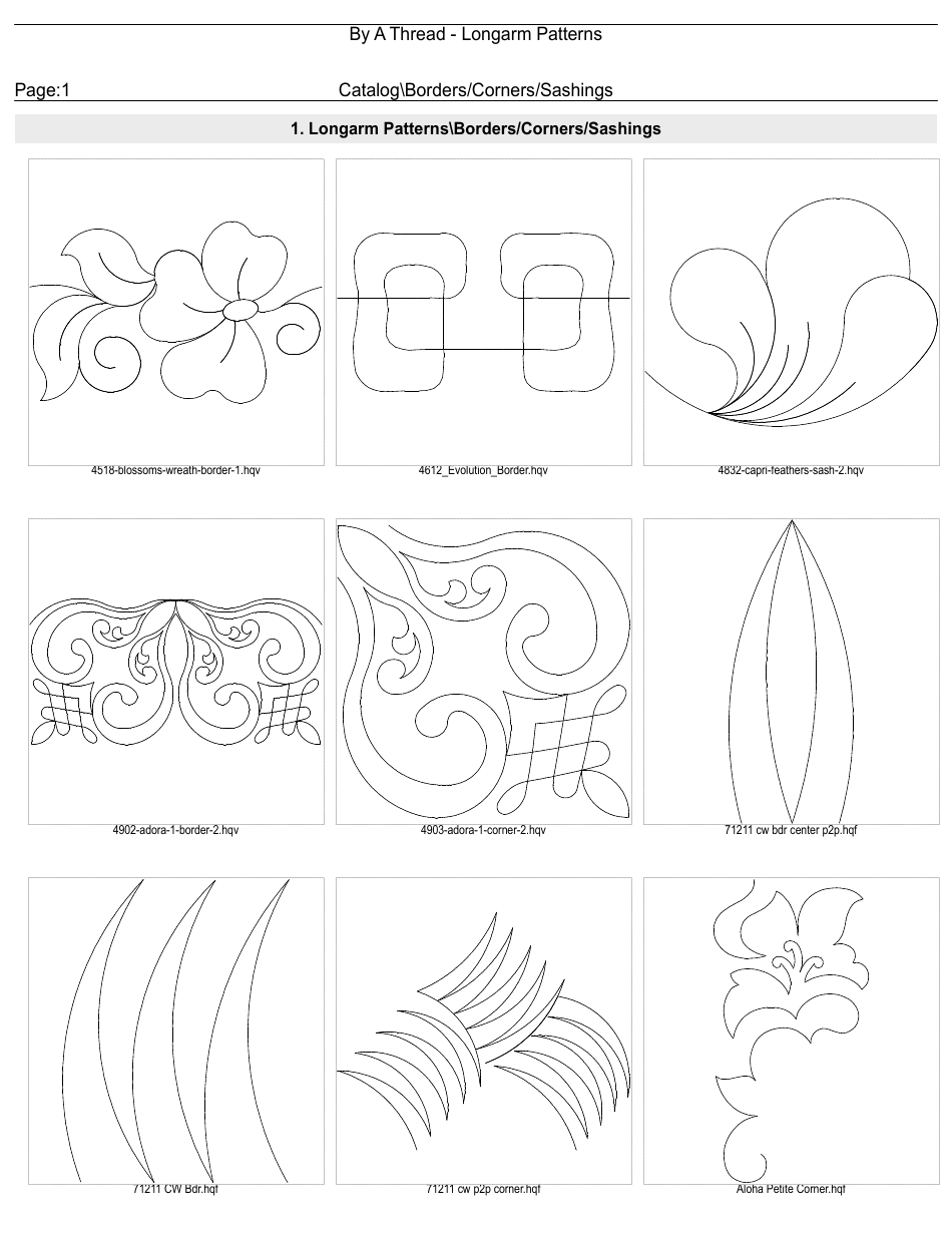 longarm-border-pattern-templates-download-printable-pdf-templateroller