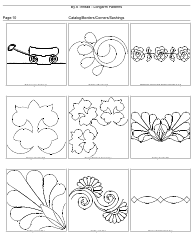 Longarm Border Pattern Templates, Page 10