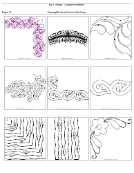 Longarm Border Pattern Templates, Page 13