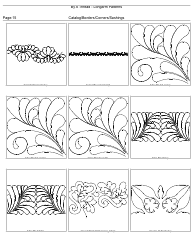 Longarm Border Pattern Templates, Page 15