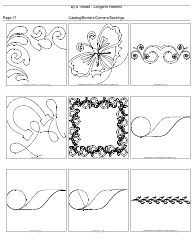 Longarm Border Pattern Templates, Page 17