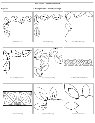 Longarm Border Pattern Templates, Page 20