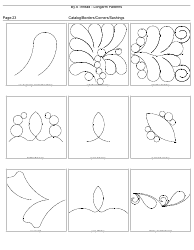 Longarm Border Pattern Templates, Page 23