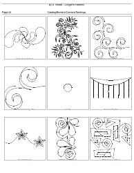 Longarm Border Pattern Templates, Page 24