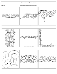 Longarm Border Pattern Templates, Page 30