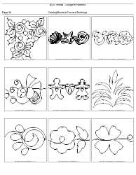 Longarm Border Pattern Templates, Page 34