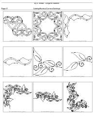 Longarm Border Pattern Templates, Page 37