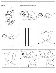 Longarm Border Pattern Templates, Page 38