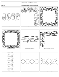 Longarm Border Pattern Templates, Page 39