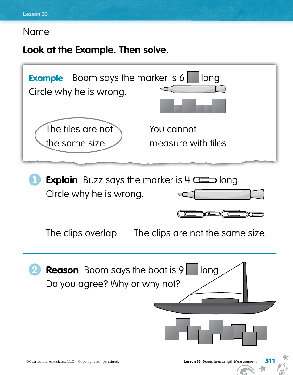 First Grade Week Curriculum, Page 31