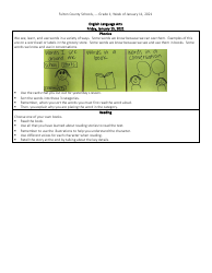 First Grade Week Curriculum, Page 43