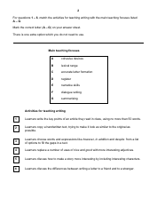 Cambridge English Teaching Knowledge Test Module 2, Page 2