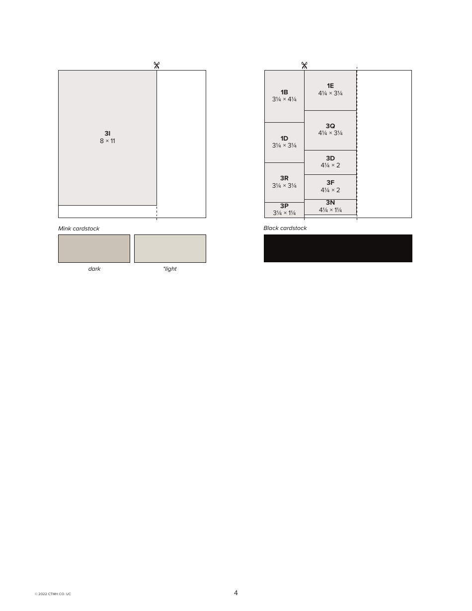 Christmas Story Scrapbooking Pattern - Close to My Heart, Page 4