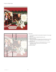 Christmas Story Scrapbooking Pattern - Close to My Heart, Page 8