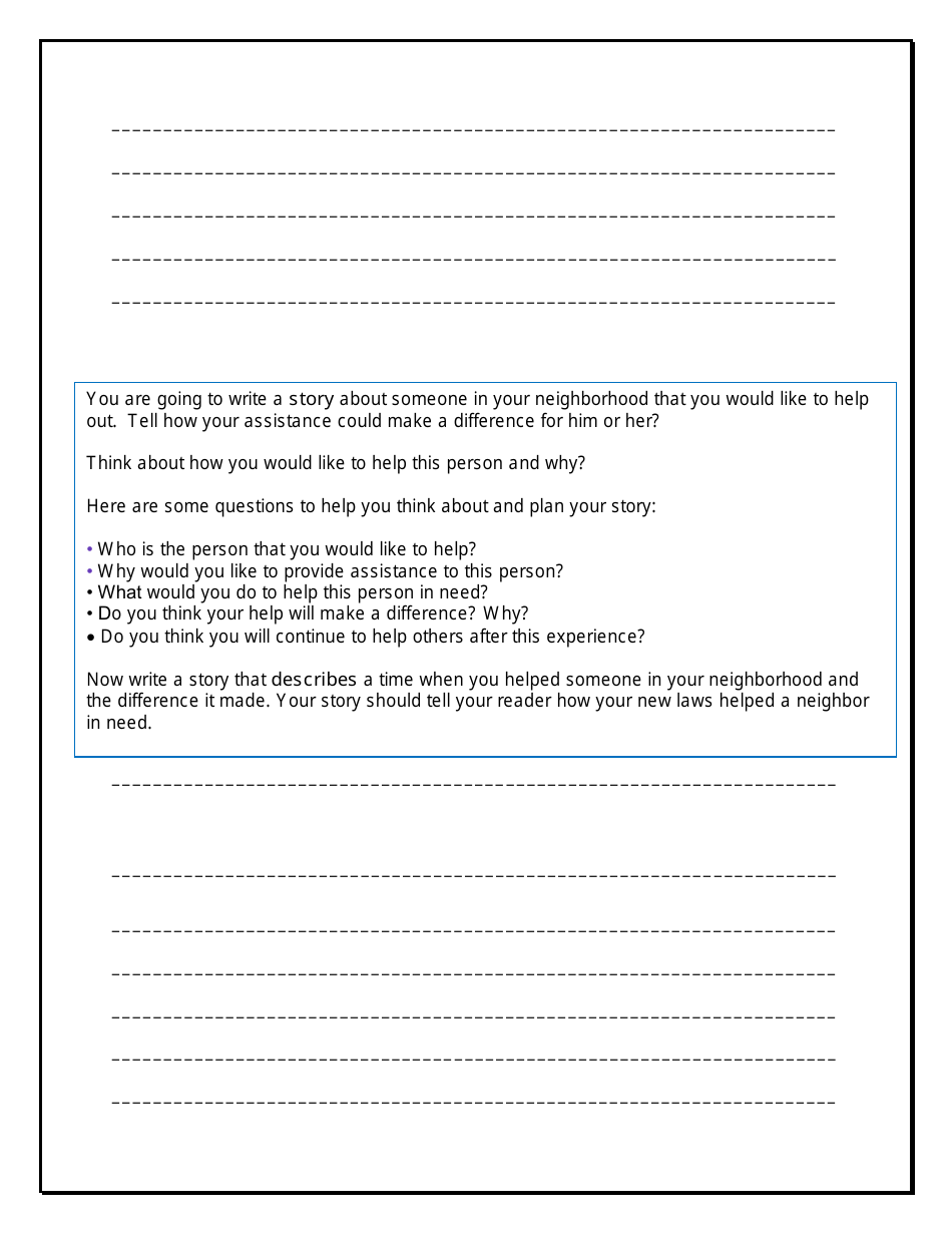 Grade 3 Narrative Writing Prompts Download Printable PDF | Templateroller