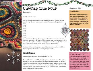 Boho Ornament Afghan Crochet Pattern, Page 13