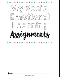 Social Emotional Learning Assignments Book Template - Pathway 2 Success, Page 3