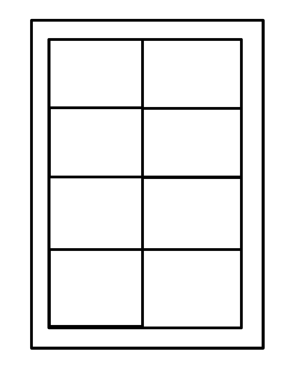 Grades 9-12 One Pager Project Report Template, Page 3