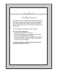 One Pager Book Review Templates, Page 5
