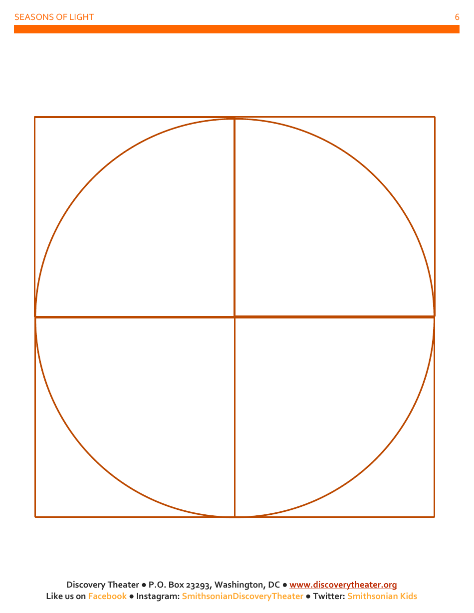 Seasons Calendar Design Template, Page 6