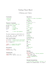 Document preview: Verilog Cheat Sheet - S Winberg and J Taylor