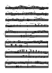 Aaron Parks - Peaceful Warrior Guitar Sheet Music, Page 3
