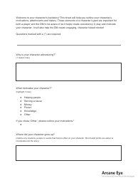 Dnd Backstory Template Download Printable PDF Templateroller Dnd Backstory Template Download Printable PDF Templateroller