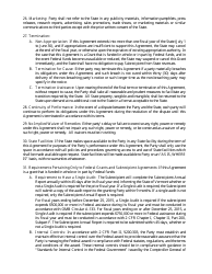 State of Vermont Grant Agreement Application - Vermont, Page 8