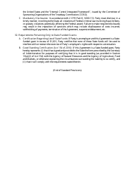 State of Vermont Grant Agreement Application - Vermont, Page 9
