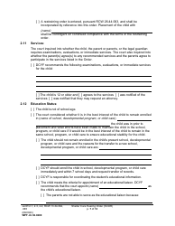 Form WPF JU02.0200 Shelter Care Hearing Order (Scor) - Washington, Page 7