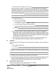 Form WPF JU02.0200 Shelter Care Hearing Order (Scor) - Washington, Page 9
