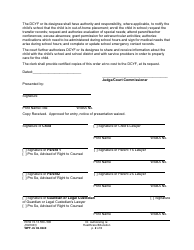 Form WPF JU02.0240 Order and Authorization Re: Health Care and Education - Washington, Page 2