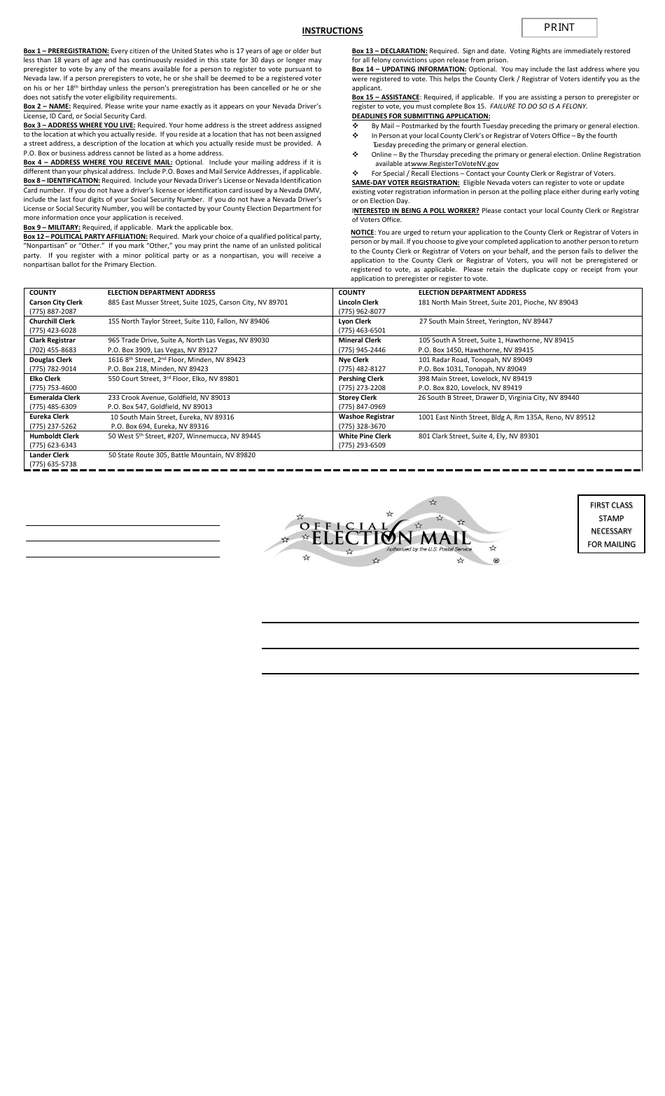 Office of Community Living Program Application - Nevada, Page 13